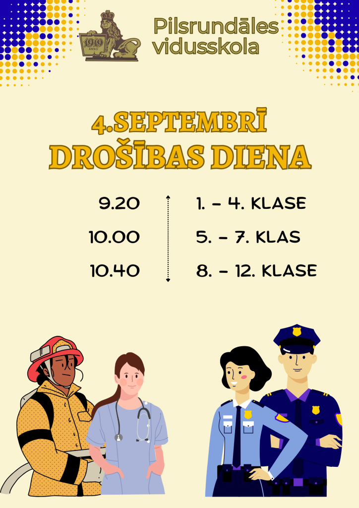 Drošības dienas baneris
