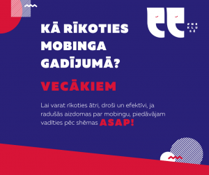 kā rīkoties mobinga gadījumā