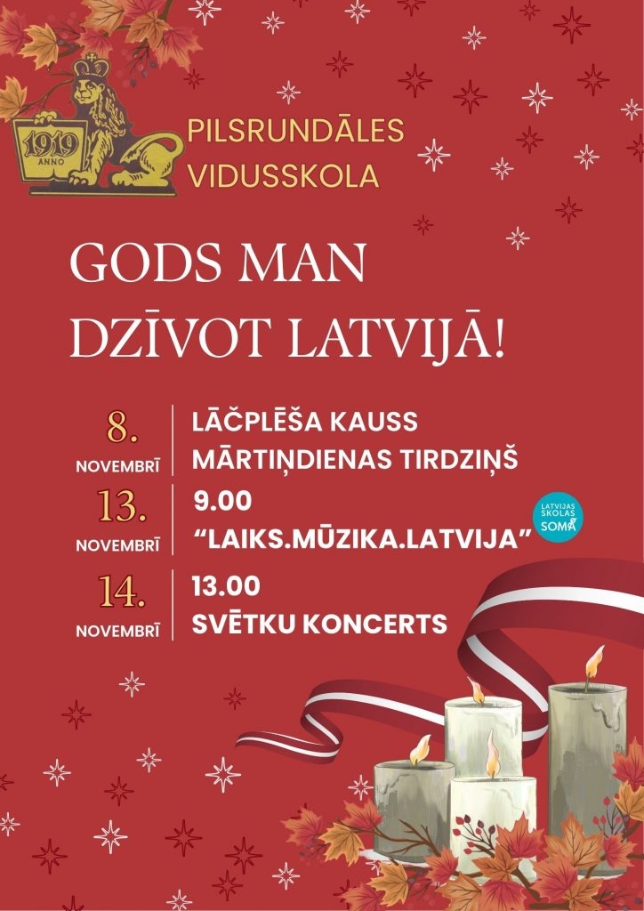 Baneris - Gods dzīvot Latvijā
