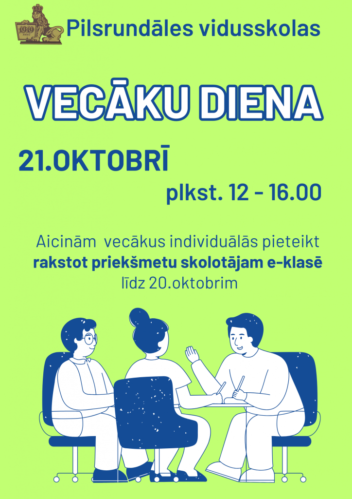 Vecāku diena baneris