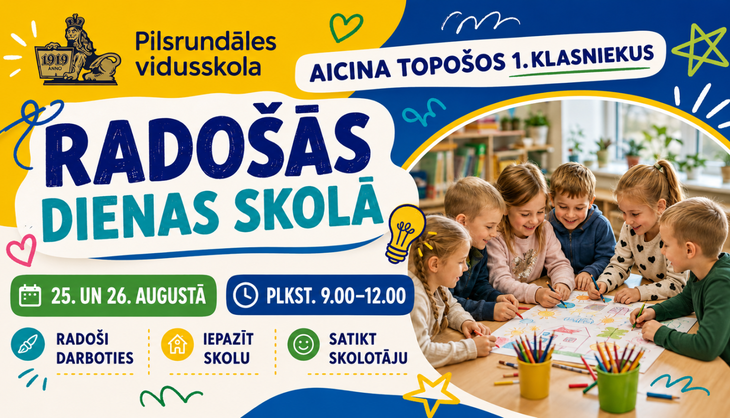 1.klases radošās dienas_2026