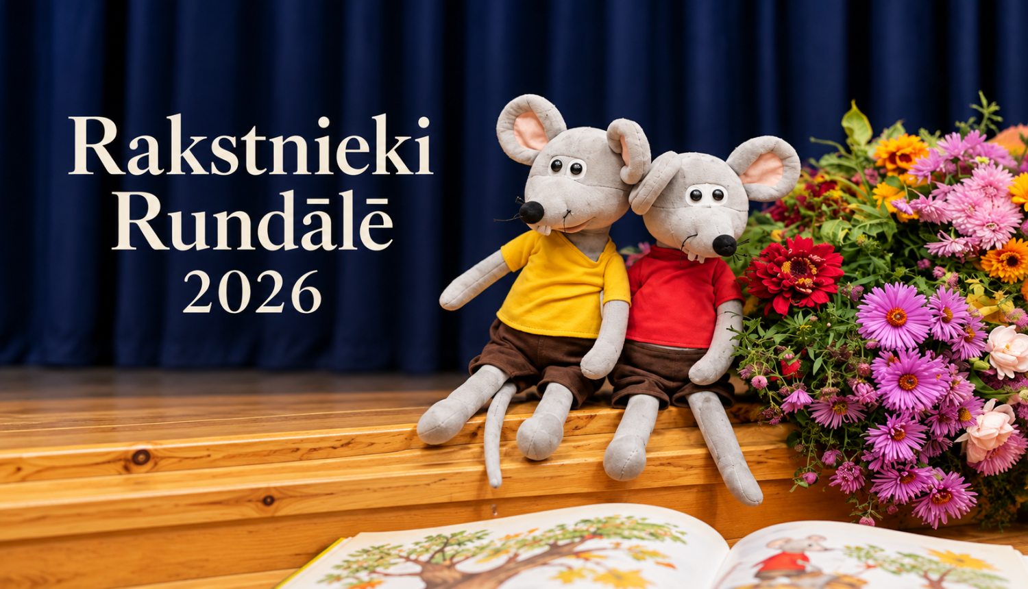 Rakstnieki Rundālē 2026